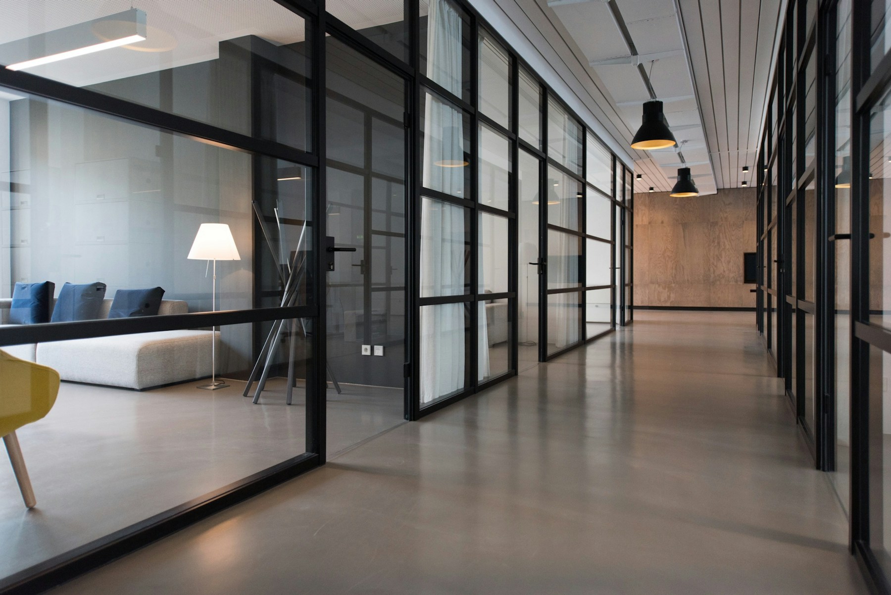 Contemporary technology workspace